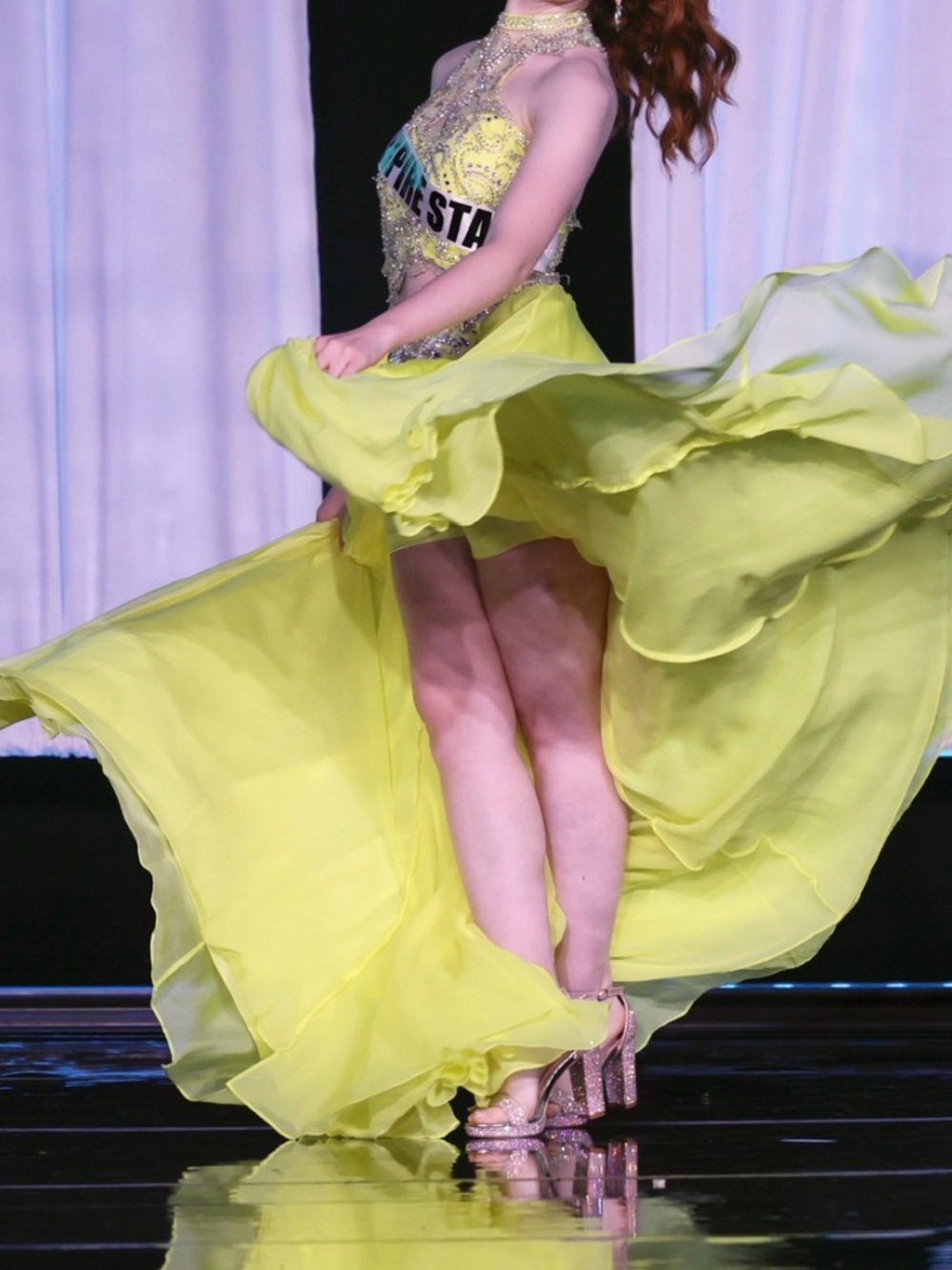 Citrus Yellow Fun Fashion/Runway